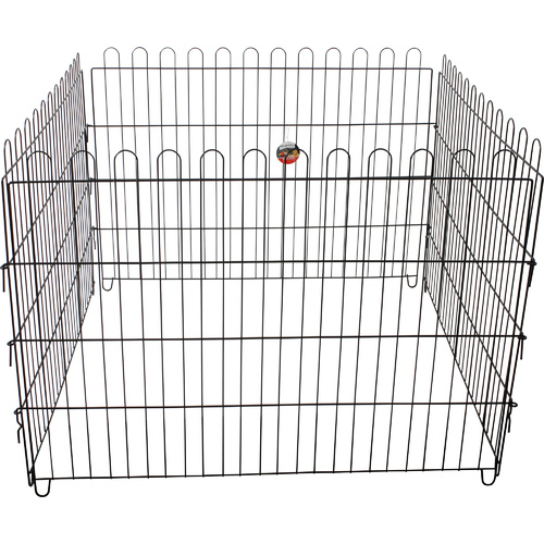 Pet Square Adjustable Safety Barrier Gate Kennel Fence