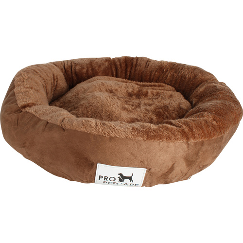 Pro Petcare  Round Pet Bed with Plush 60cm