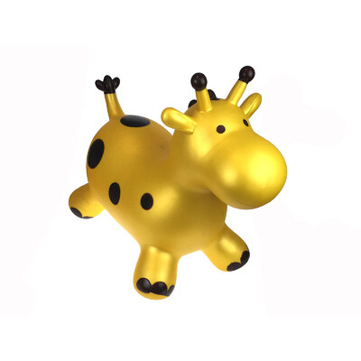 BOUNCY RIDER GOLD GIRAFFE