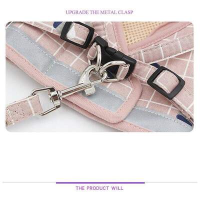 Puppy Chest Strap L PINK
