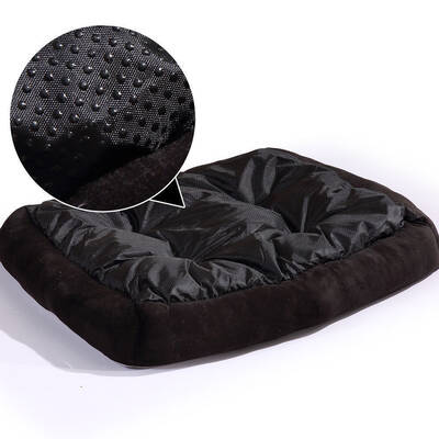 Pet Bed Dog Beds Bedding Mattress Mat Cushion Soft Pad Pads Mats XL Black