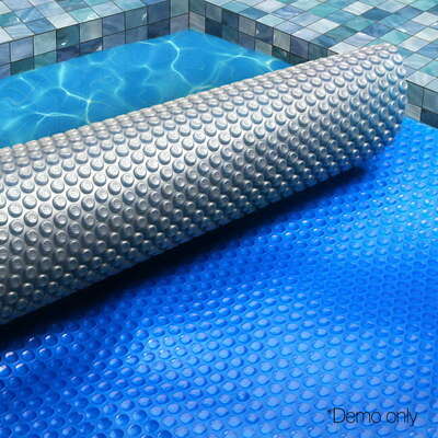 10.5x4.2M Swimming Pool Cover 400 Micron Solar Isothermal Blanket 