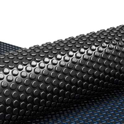 600 Micron Swimming Pool Solar Cover Blanket Blue/Black