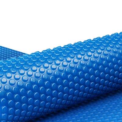 600 Micron Bubble Heat Solar Pool Cover Shed Blue 9.5x5m