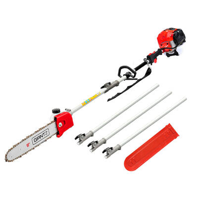 Giantz 65CC Petrol Pole Chainsaw Chain Saw Brush Cutter Brushcutter Tree
