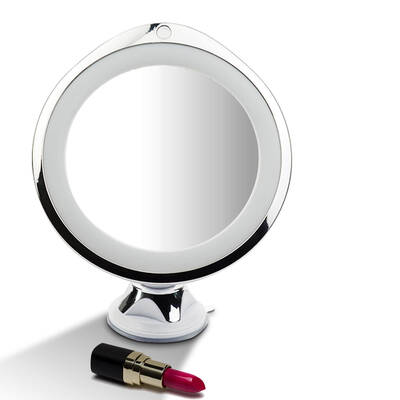 10x Magnifying Makeup Mirror with LED Light