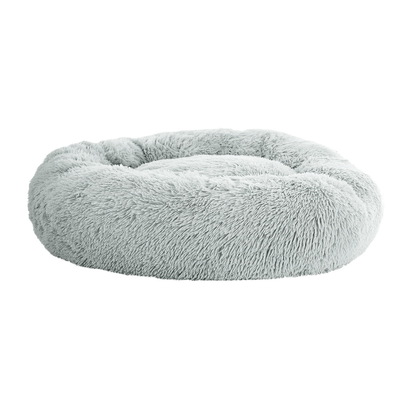 Washable Pet Bed Dog Cat Calming Bed Small 90cm Light Grey