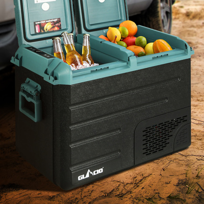 50L Portable Fridge Freezer Cooler Camping 12V/24V/240V Caravan