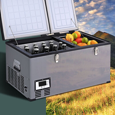 Camping Fridge 80L Portable Bar Fridges Freezer
