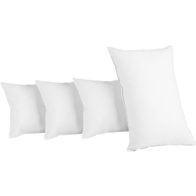 4 Pack Bed Pillow Family Hotel 50X90Cm
