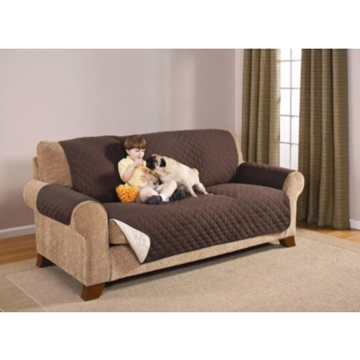 3 Seater Slipcovers Brown/Beige