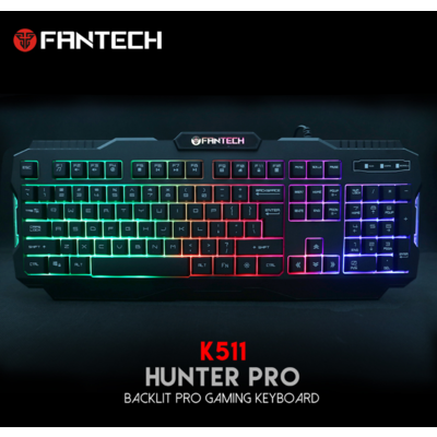 K511 Hunter Pro 104 Keys Gaming Keyboard