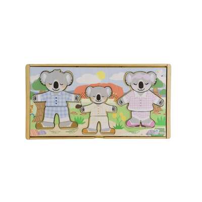 Puzzle Family Set With Expressions 28x14.5x4cm