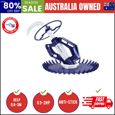 Pool Cleaner Automatic Vacuum Floor Climb Suction Swimming Hose 10M