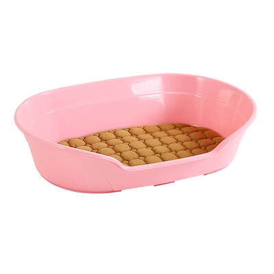 Large 85cm Plastic Pet Bed with Ventilation Holes