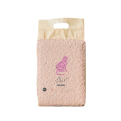 Cat Litter 6L Edible Crystals Peach X8