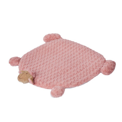 Premium soft touch pet bed - pink