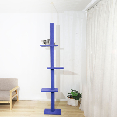 Cat Tree Scratching Post Scratcher Tower Condo House Furniture Ceiling High
