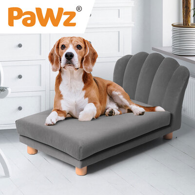 Modern style Cat Dog Beds Couch Soft Grey