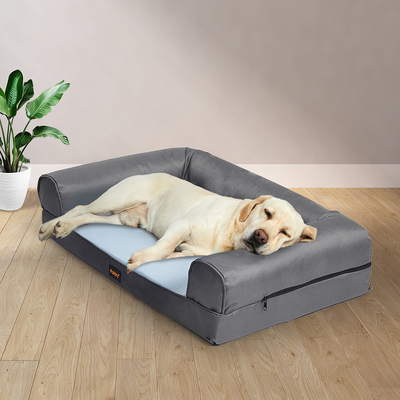 Pet Cooling Bed Dog Sofa  Bolster Insect Prevention Summer M