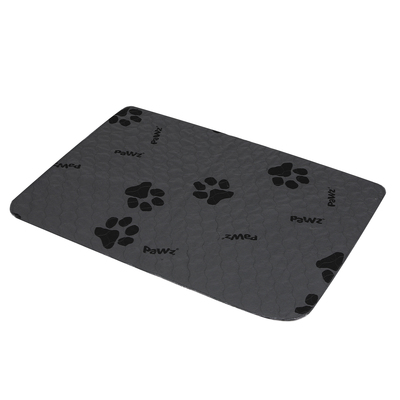 2PC Washable Dog Puppy Training Pad Reusable Cushion Grey L 