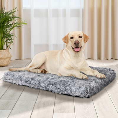  Dog Mat Pet Calming Bed Memory Foam Orthopedic Removable Cover Washable L