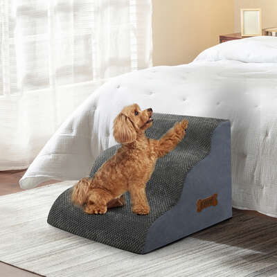Pet Stairs Grey Foam 58x40x41cm
