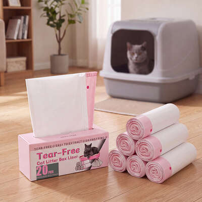 Cat Litter Bags Drawstring Large 64x40cm