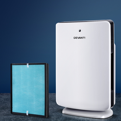 Air Purifier 3 Stage Hepa W/Replacement Filter