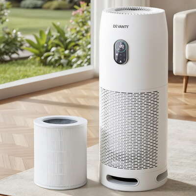 Air Purifier 4 Stage HEPA w/Replacement Filter