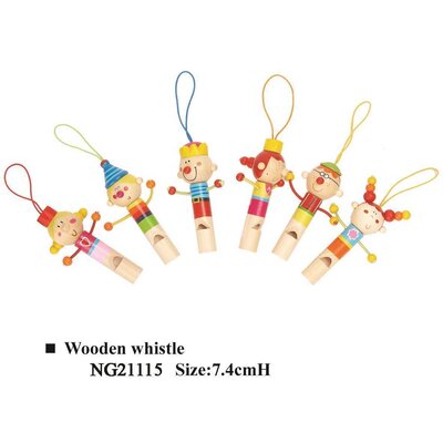 PRICE FOR 6 ASSORTED KINGDOM CHARACTER WHISTLE