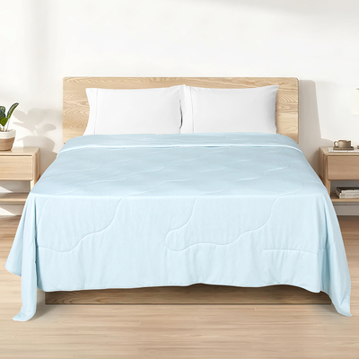 Summer Cooling Quilt Blanket - Blue for Queen Bed