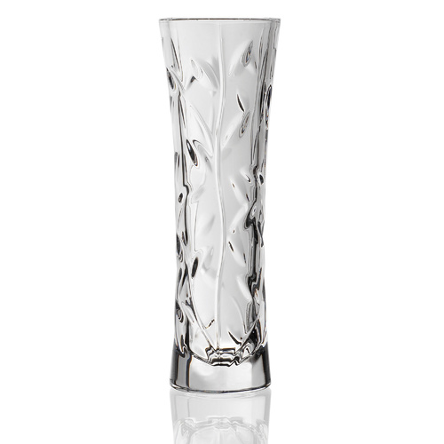 Clear Italian Crystal Vases 