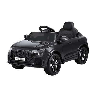 Kids ride on car licensed rsq8 electric toy black remote 12v cars black