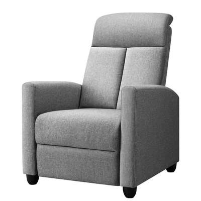 Recliner Chair Luxury Lounge Sofa Single Armchair Padded Accent Chairs