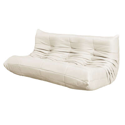Compact 3 Seaters Floor Sofa Caterpillar Lounge - Comfortable Design