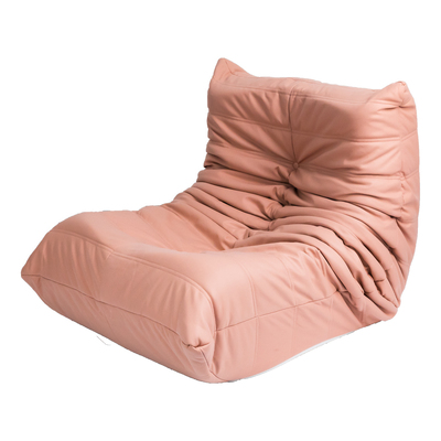Accent Sofa Floor Chair Caterpillar Pink