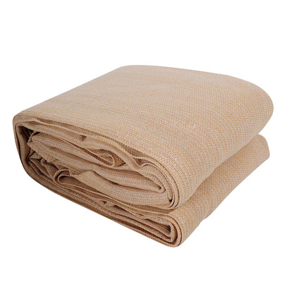 Shade Sail 3X6M Rectangle 280Gsm 98% Sand Shade Cloth