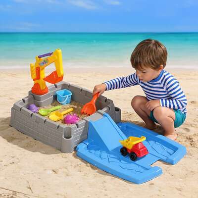 Kids Sandpit Water Table Excavator Digger Toy | EXTG
