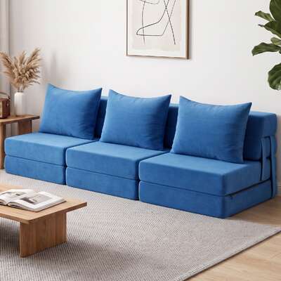 Folding Sofa Bed Velvet King