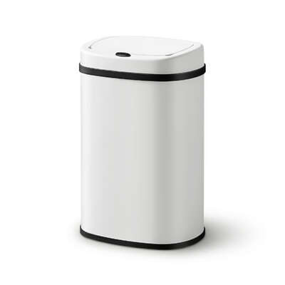 Devanti 50L Sensor Bin Motion Rubbish Automatic White