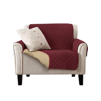 SOFA COVER COUCH SLIPCOVERS WATERPROOF OLIVE AND KHAKI 165CM X 190CM