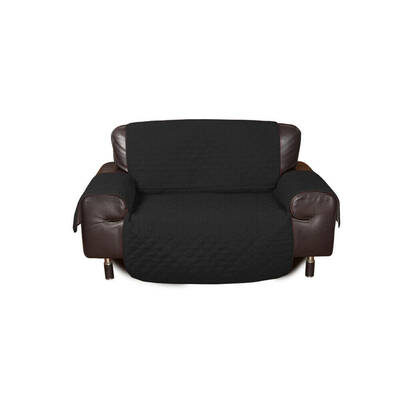 2 Seater Couch Sofa Cover Removable Quilted Slipcover Pet Kids Protector