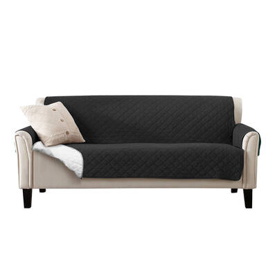 3 Seater Quilted Sofa Cover Slipcover