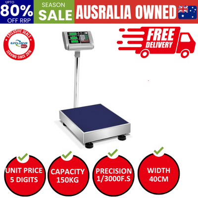 Platform Scales Digital 150Kg Electronic Scale Counting Lcd