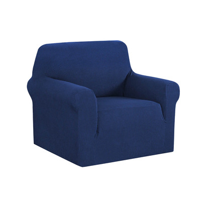  High Stretch Sofa Cover Couch Protector Slipcovers 1 Seater Navy