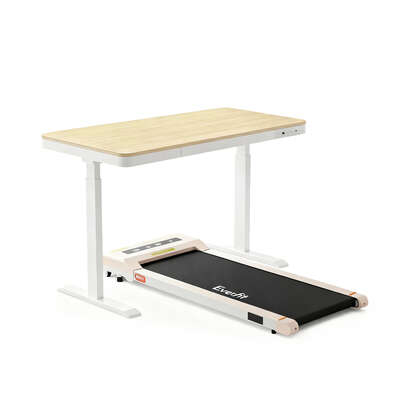 Electric Treadmill with 120cm Automatic Standing Desk Walking Pad 360mm