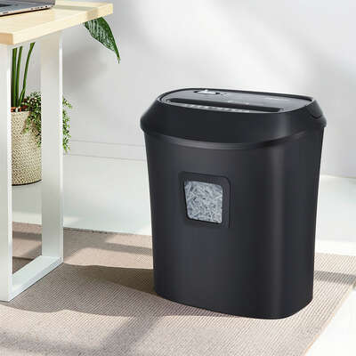 Electric Paper Shredder for Home Office 10 A4 Paper Sheet Cross-Cut Paper