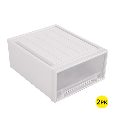 2x Storage Boxes Drawer Weighted Blanket-Stylish