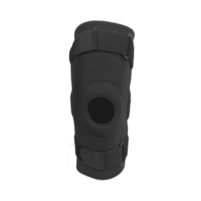 Double Metal Hinged Full Knee Support Brace Knee Protection Equipment Size M